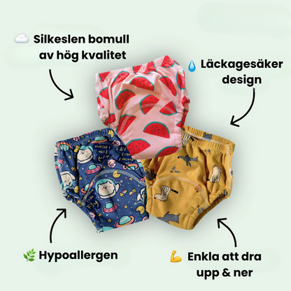Potträningsunderkläder